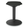 thumbnail image 1 of Learniture Adjustable-Height Active Motion Stool with Circular Seat - Flexible Seating for Classroom, Office or Home Black, 1 of 7
