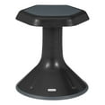 thumbnail image 1 of Learniture Learning Plastic Backless Active Stool 15" Seat Height Black, 1 of 6