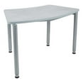 thumbnail image 1 of Learniture Proflie Series Wood Adjustable Height Collaborative Desk, 1 of 3