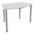 thumbnail image 1 of Learniture Proflie Series Wood Adjustable Height Collaborative Desk, 1 of 3