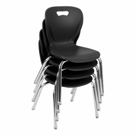 Learniture Shape Series Plastic Classroom Chair (Set of 4)