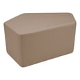 thumbnail image 1 of Learniture Shapes Series II Vinyl Soft Seating - CommunEDI (18" H)-Taupe, 1 of 3