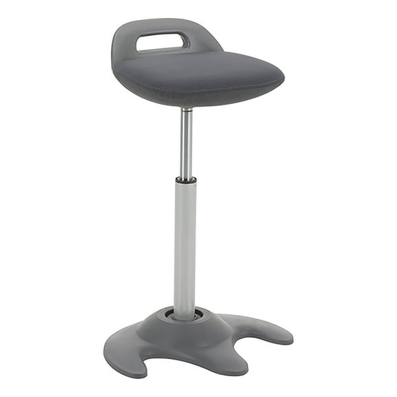 Learniture  Sit-to-Stand Active Motion Perch Stool, Gray LNT-NES3021GY-SO