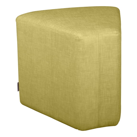 Learniture Structured Wedge 18" H Stool -Flexible Modular Collaborative Soft Seating for Office, Home, Lounge and School Classrooms with Durable Frame