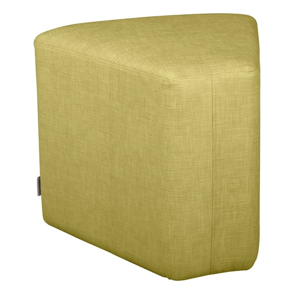 Learniture Structured Wedge 18" H Stool -Flexible Modular Collaborative Soft Seating for Office, Home, Lounge and School Classrooms with Durable Frame