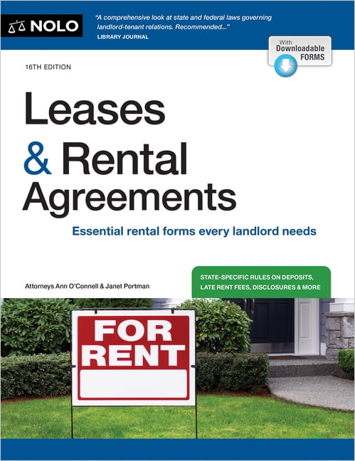 Leases & Rental Agreements, (Paperback) - Walmart.com