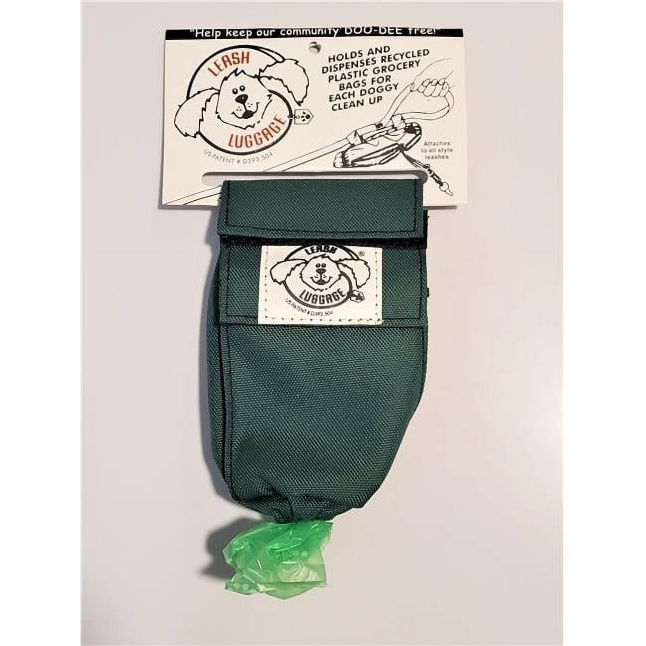 Leash Luggage 721750369116 5 x 3.5 in. Pets Leash Luggage - Green