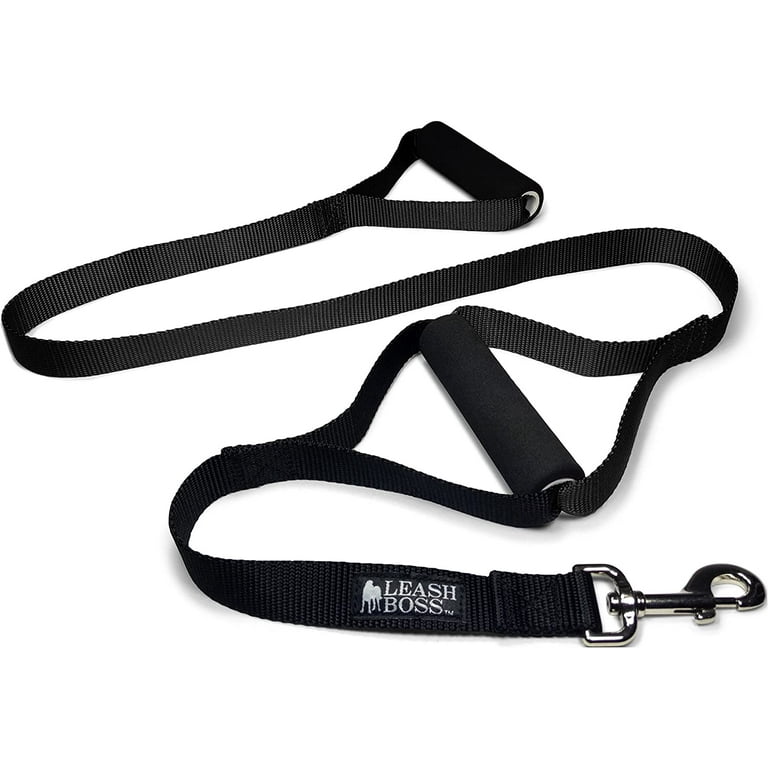 Leashboss Original Heavy Duty Dog Leash with Double Handle for