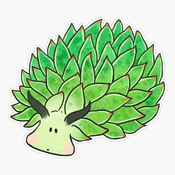 Leasheep Cute Character Design Sticker