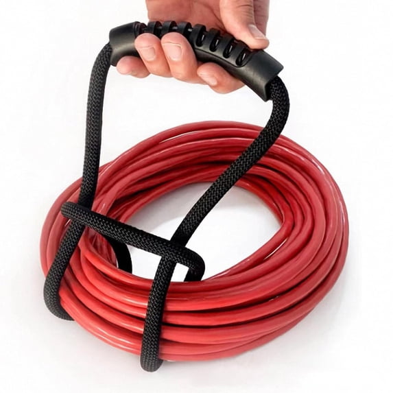 Leashes Extension Cord Organizer and Vacuum Hose Holder 2 Pack for Storage Air and Water Hose Management Ideal for Home Garage Workshop and Boat