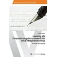 thumbnail image 1 of Leasing als Finanzierungsinstrument für ein Entrepreneurship (Paperback), 1 of 1