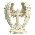 thumbnail image 1 of Leatfisat 2D Angel Wing Cross Figurine, Popular Home Decor, Elegant Figurines For Display, Decorative Figure, 1 of 4