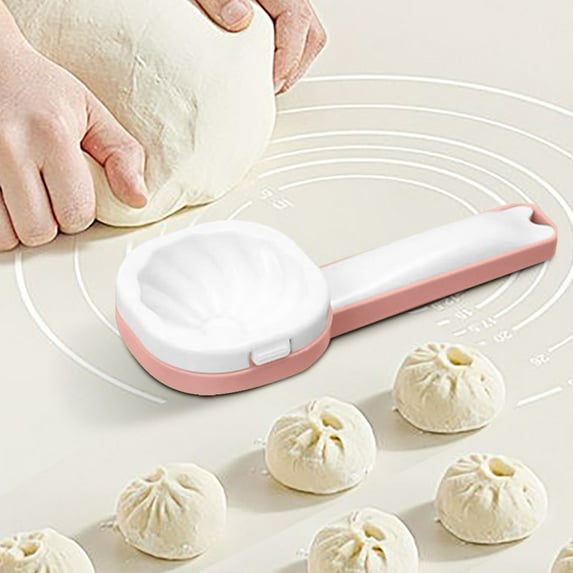 Leatfisat 3-Cavity Steamed Bun Mold Reusable Baozi Maker Machine Multifunctional Dumpling Press Diy Kitchen Artifact