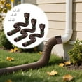 thumbnail image 1 of Leatfisat Adjustable Corrugated Downspout Extension Flexible Gutter Water Spout Outdoor Rainwater Drainage Pipe Connection, 1 of 6