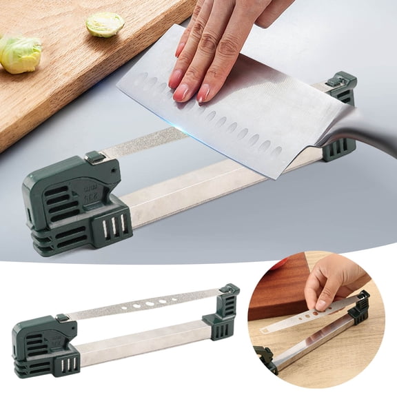 Leatfisat Adjustable Metal File Tool, Trendy Diy Accessory, Green And Silver File For Woodworking And Metalworking, Diy Tool