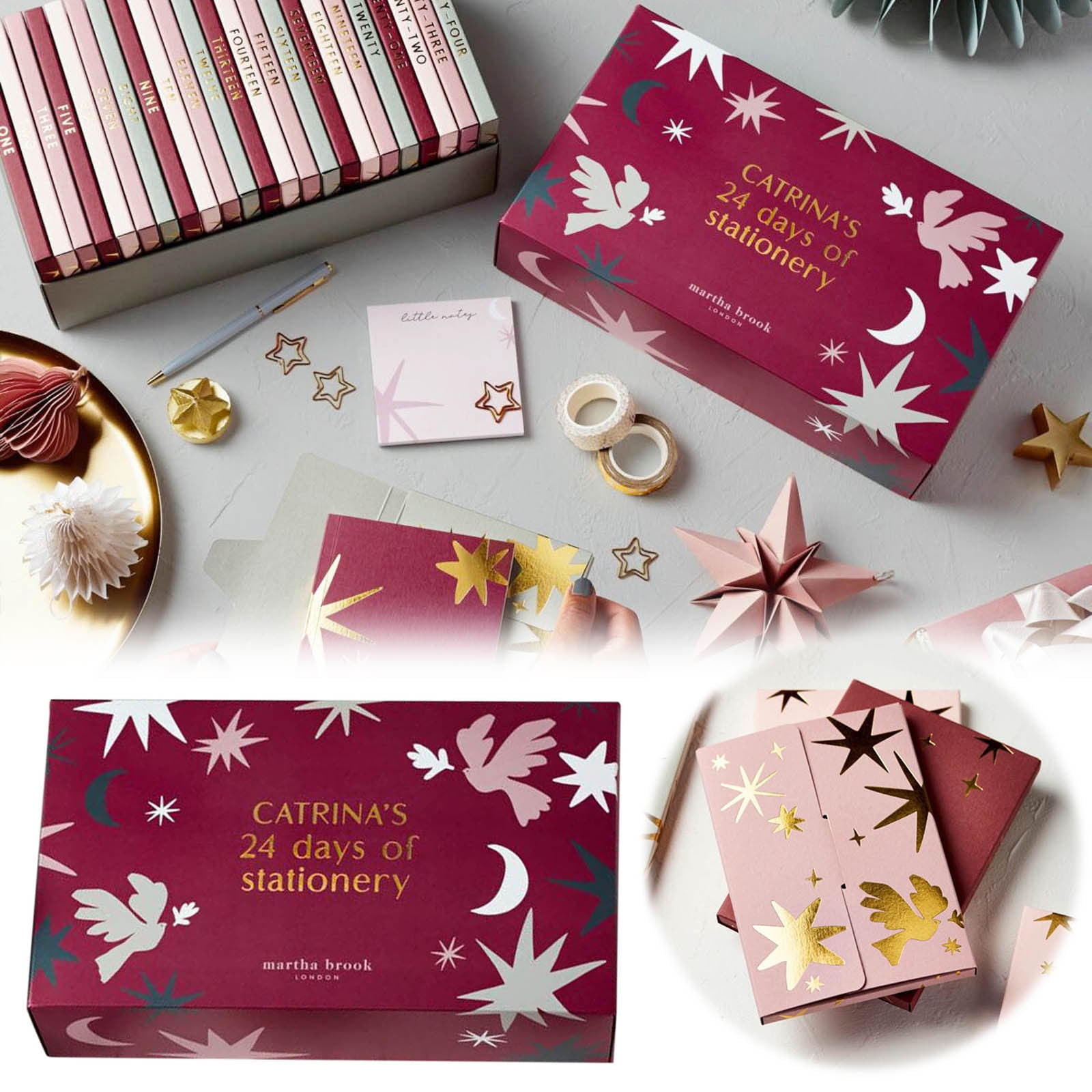Leatfisat Countdown Sets Stationery Advent Calendar 2024 Winter Design Leatfisat Countdown Sets Stationery Advent Calendar 2024 Winter Design