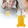 thumbnail image 1 of Leatfisat Crystal Bear Keychain Set, Popular Accessory, Colorful Resin Bear Keychains For Bags & Keys, Trendy Keyring, 1 of 4