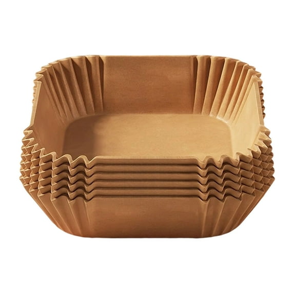 Leatfisat Disposable Microwave Oven Air Fryer Pads, Non Stick Bleach Resistant Liners, Square Baking Sheets For Large Small Appliances