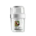thumbnail image 1 of Leatfisat Double Layer Cereal And Milk Container For Hiking, Snack Cup For Camping And Rv Storage, 1 of 3