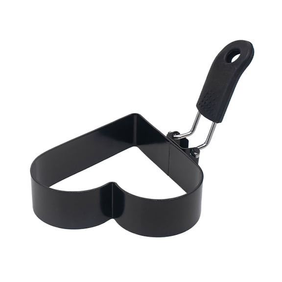 Leatfisat Egg Pancake Maker - Nonstick Breakfast Ring Kit With Heat-Resistant Handle, Nice For Omelets & Circular Sandwiches,1Pcs