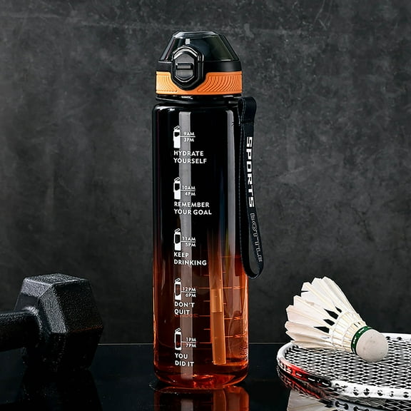 Leatfisat Extra Large Capacity Sports Water Bottle Hydration Container Leak Proof Design Ideal For Gym Workouts Travel And Daily Use Durable Material