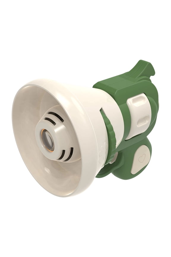 Mini Megaphone Keychain Portable Loud Speaker For Handheld Toy With Clear Sound For Team Events Backpack Tags Birthday And Graduation (3.11X3.86X4.06In)