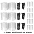 thumbnail image 1 of Leatfisat Plants Protector From Animals Rustproof Metal Mesh, Cages To Keep Animals Out Garden Cloche For Indoor Outdoor, 1 of 3