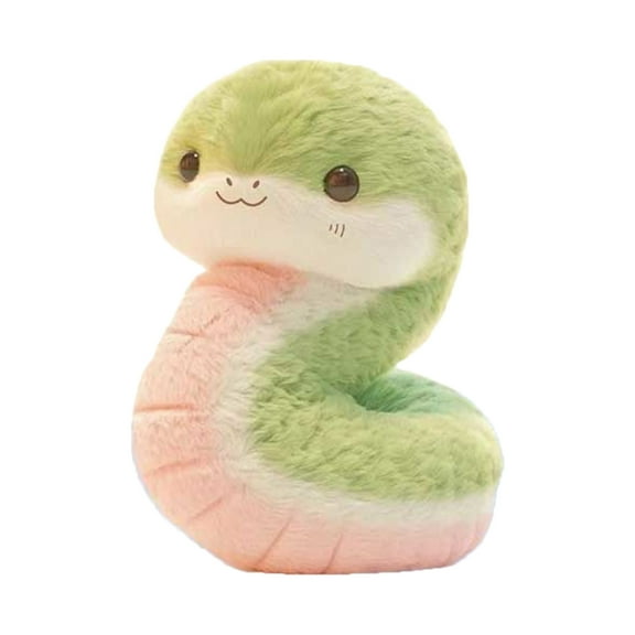 Leatfisat Snake - Cute Stuffed Animal Plush Toy - Adorable Soft Snake Toy Plushies And Gifts - Nice Present For All Ages - Snake
