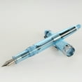 thumbnail image 1 of Leatfisat Spiral Transparent Colourful Fountain Pen, Office Writing Instrument With Fine Nib For Smooth Ink Flow And Elegant Design, 1 of 2