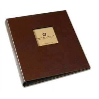 Office Depot® Brand Premium Leatherette Presentation Binder, 1 Rings,  Black 
