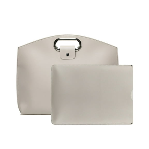 Leather 14 16 Inch 2 Piece Laptop Suitable For Handbag Protective Work Handbag Briefcase