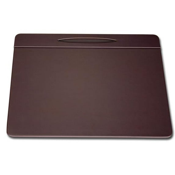 Leather 17x14 Conference Table Pad with Pen Well