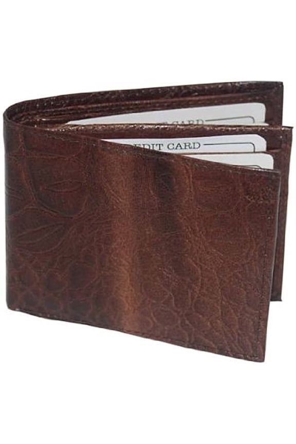 Leather Alligator Print Mens Wallet #5552