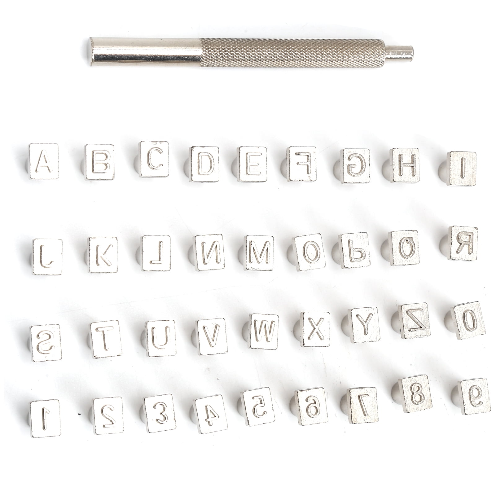 Leather Alphabet Punch Set, Punch And Chisel Set Hand Tool Alphabet