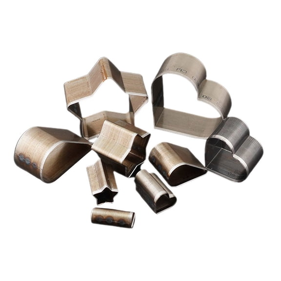 Leather And Clay Leather Cutting Die Punching Tool 15/30/50Mm 3Pcs/Set 3Pcs Drop Fangkenuo
