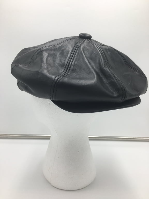 Leather Applejack / Newsboy Cap