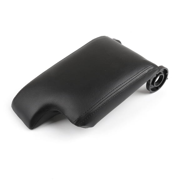 Leather Armrest Center Console Lid Cover For BMW E46 3 Series 98-06 Black CA U1