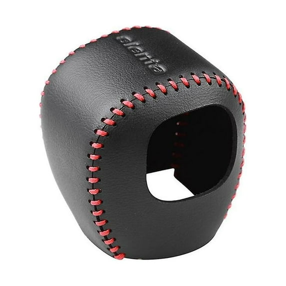 Leather At Car Shift Knob Protection Cover For Sienta 2022 Gear Head Shift Collars Auto Interior Bl
