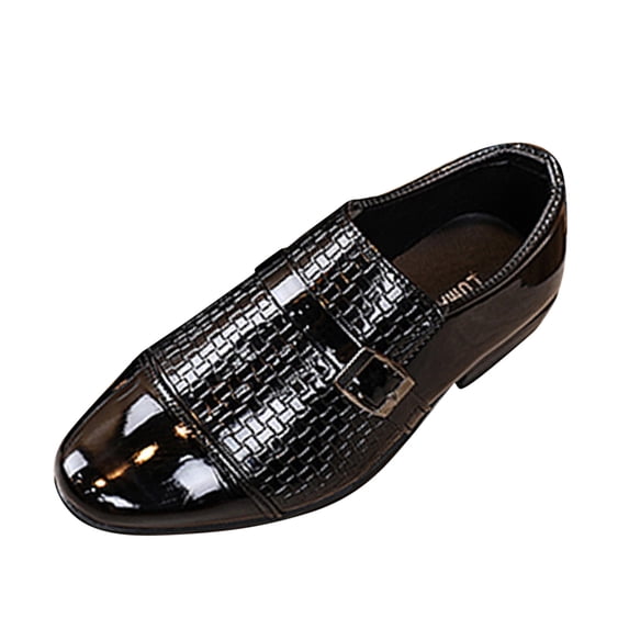 Leather Baby Perform Style Casual Children Toddler Student Shoes Boys British Boy's shoes Sandal Girl Size 13