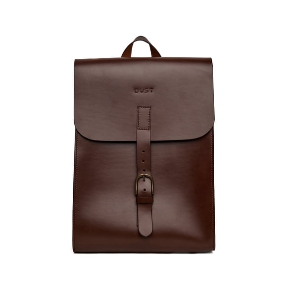Leather Backpack Dark Brown Oxford Collection