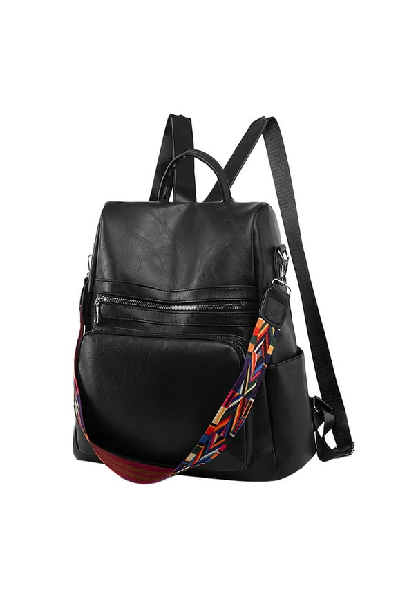 Leather Backpack Purse for Women Casual Schholbags Large Capacity Shoulder Bags Travel Work Daypack