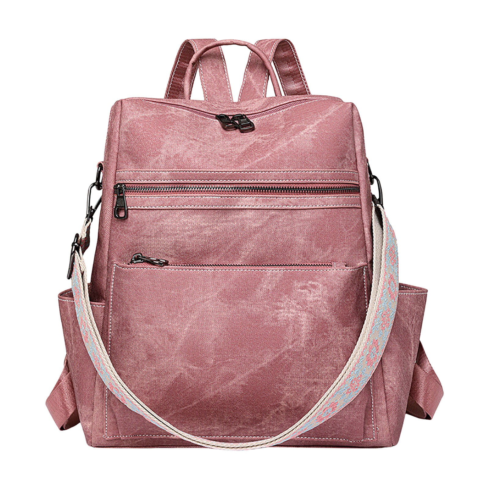 Leather Backpack Purse Convertible Shoulder Bag Work Handbag with Wristlet Shipston Convertible Leather Backpack – Stylish & Versatile  main image 3