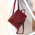 thumbnail image 1 of Leather Backpack Women's Summer Retro Fashion Small Square Bag,Green, 1 of 2