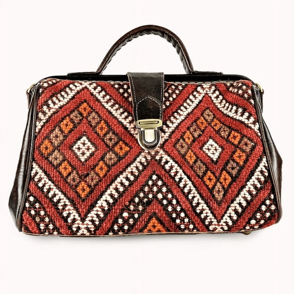 Leather Bag 'Petit Kelim'
