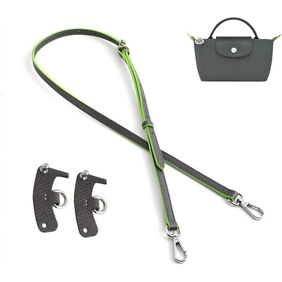Leather Bag Shoulder Strap Replacement Conversion Kit Compatible with Longchomp Mini Pouch