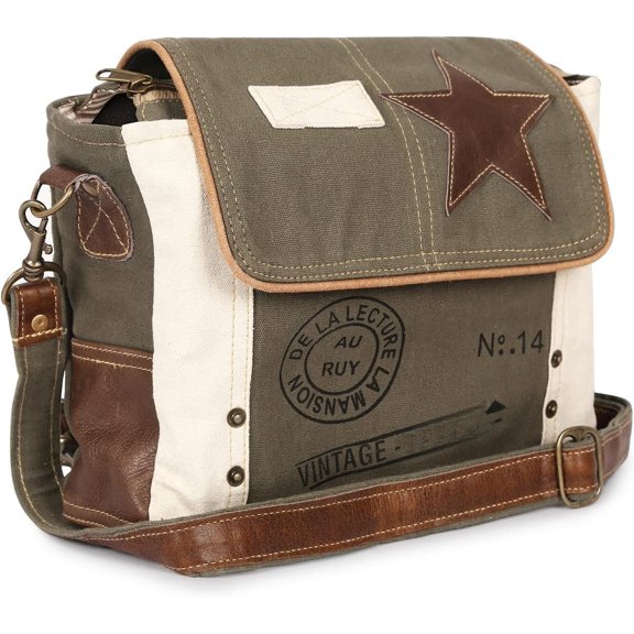 Leather Bag adjustable leather handle leather trim and accent for Women Office Laptop Bag