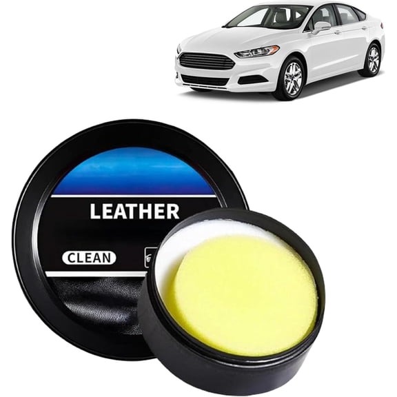 Leather Balm for Cars, Interior Cleaning Paste, Automotive Interior and Furniture Leather Cleaning Cream, Multifunctional Cleaning and Care Cream & Cleaning Paste (1PCS)
