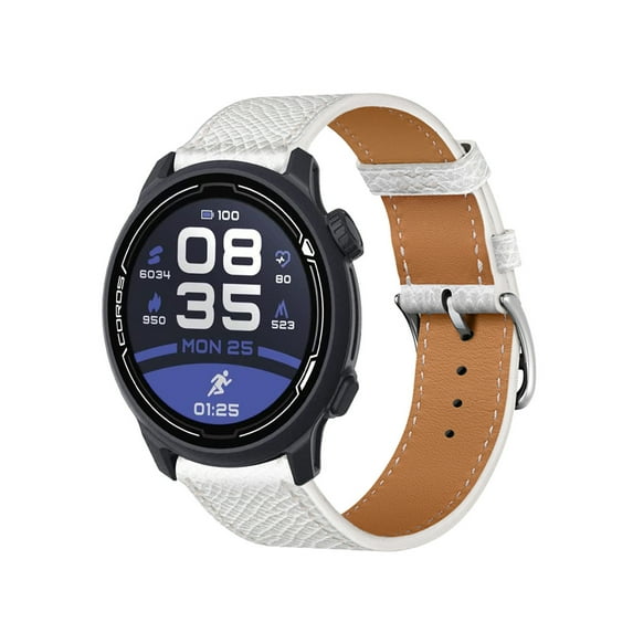 Leather Bands Compatible with COROS PACE 2/APEX 42mm Band, Genuine Leather Replacement Band for COROS PACE 2/APEX 42mm, Leather COROS PACE 2/APEX 42mm Strap for Women & Men