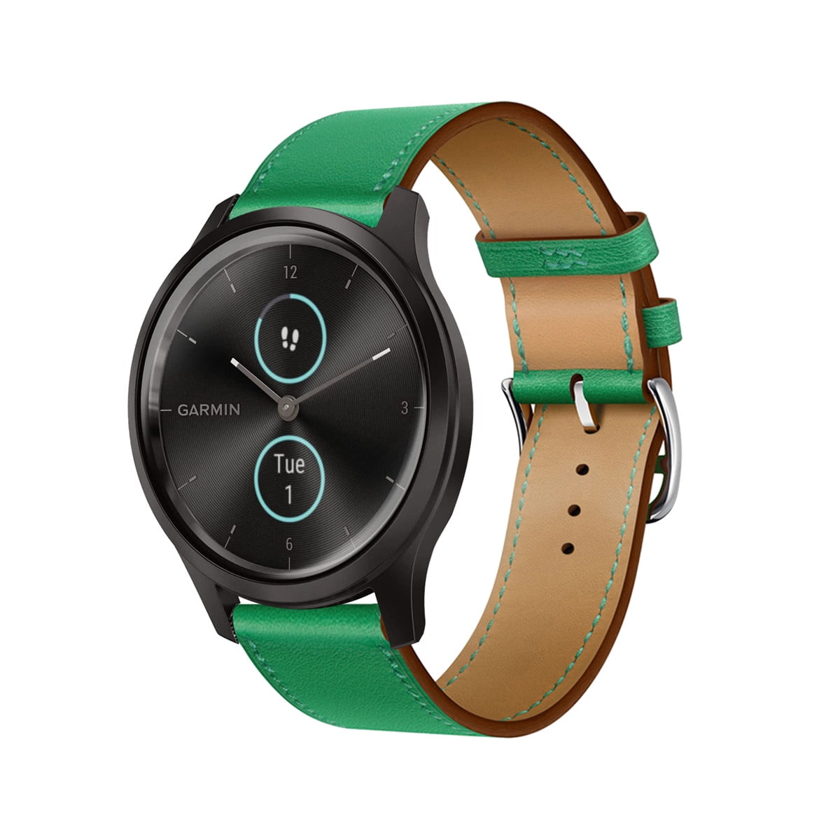 Leather Bands Compatible with Garmin Vivomove Sport/Luxe Leather Bands Compatible with Garmin Vivomove Sport/Luxe