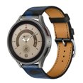 thumbnail image 1 of Leather Bands Compatible with Samsung Galaxy Watch 5 Pro 45mm Band, Genuine Leather Replacement Band for Samsung Galaxy Watch 5 Pro 45mm, Leather Samsung Watch 5 Pro 45mm Strap for Women & Men, 1 of 7